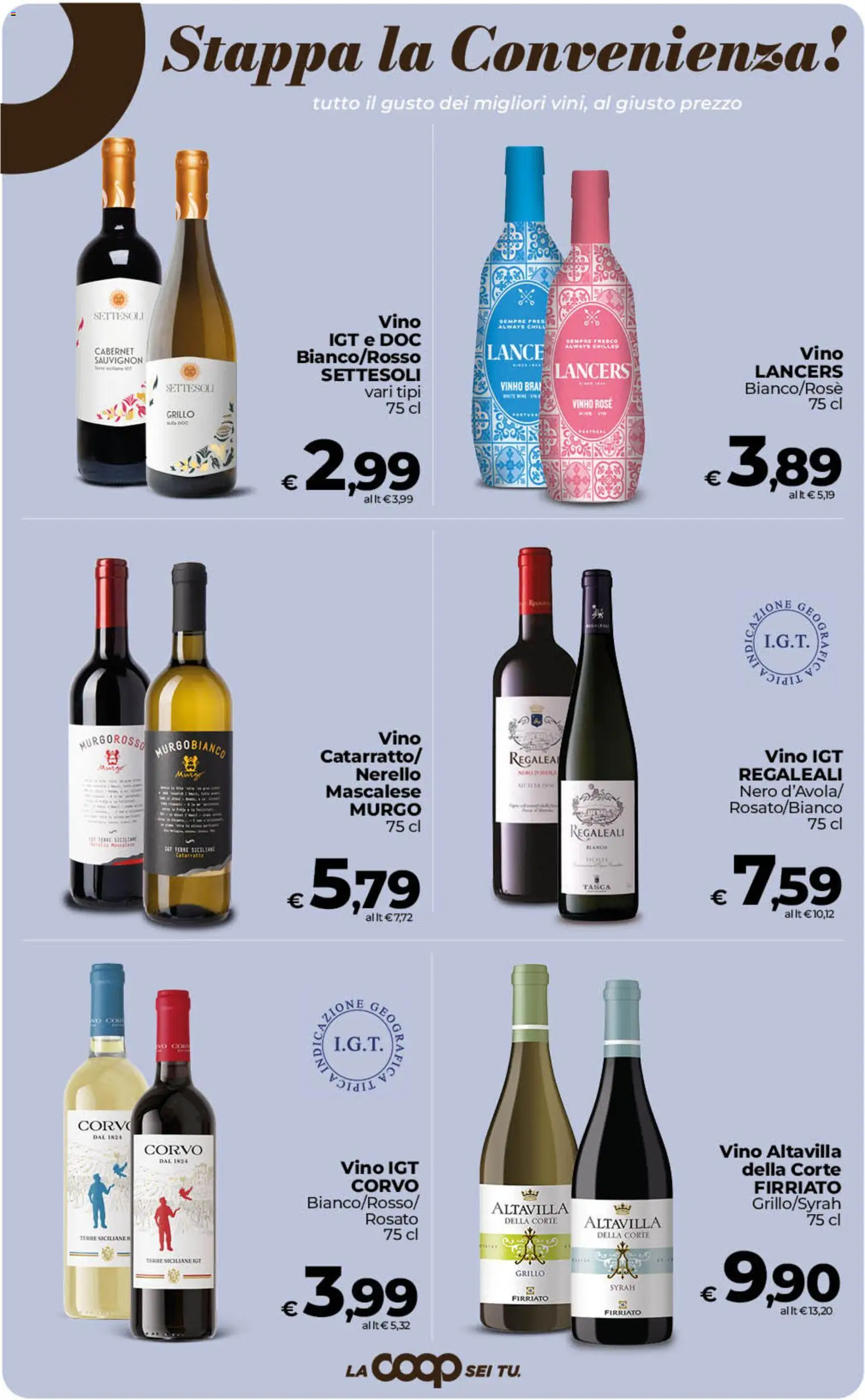 Volantino Ipercoop del 23/10/2026 | Pagina: 37 | Prodotti: Vino
