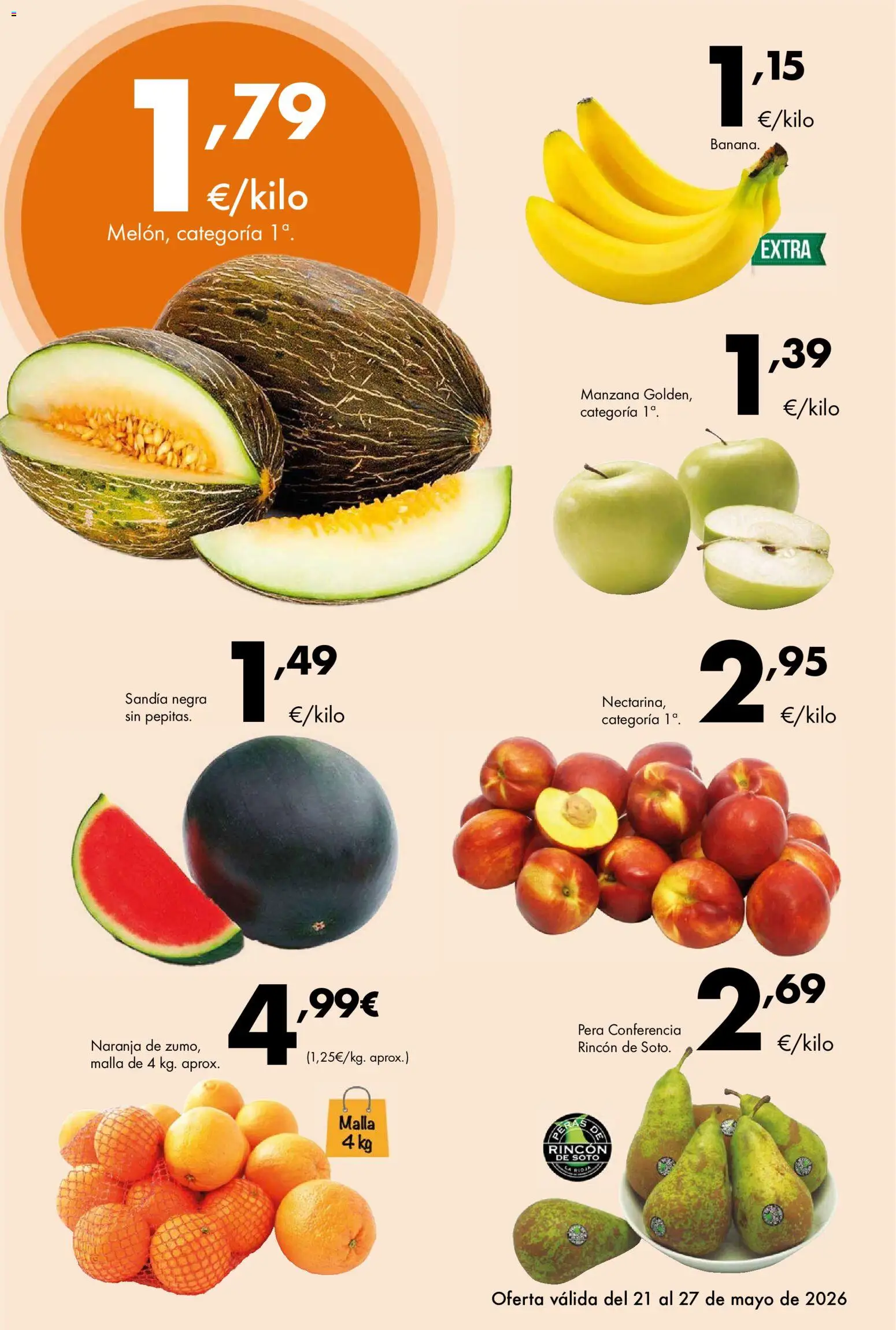 Lupa Supermercados folleto │ válido desde el 21.05.2026 | Página: 4 | Productos: Manzana, Sandía