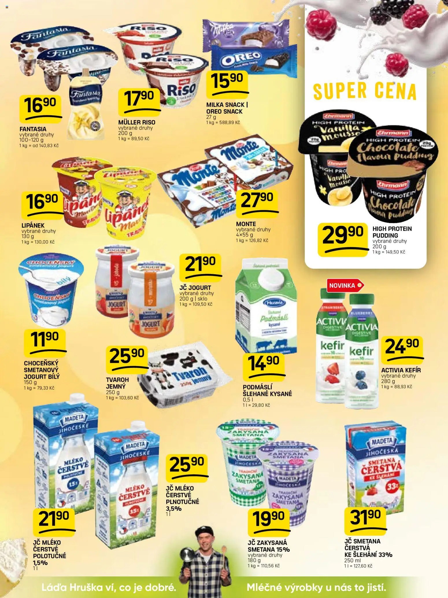 Flop leták od 20.05.2026 | Strana: 5 | Produkty: Kefír, Smetanový jogurt, Podmáslí, Protein