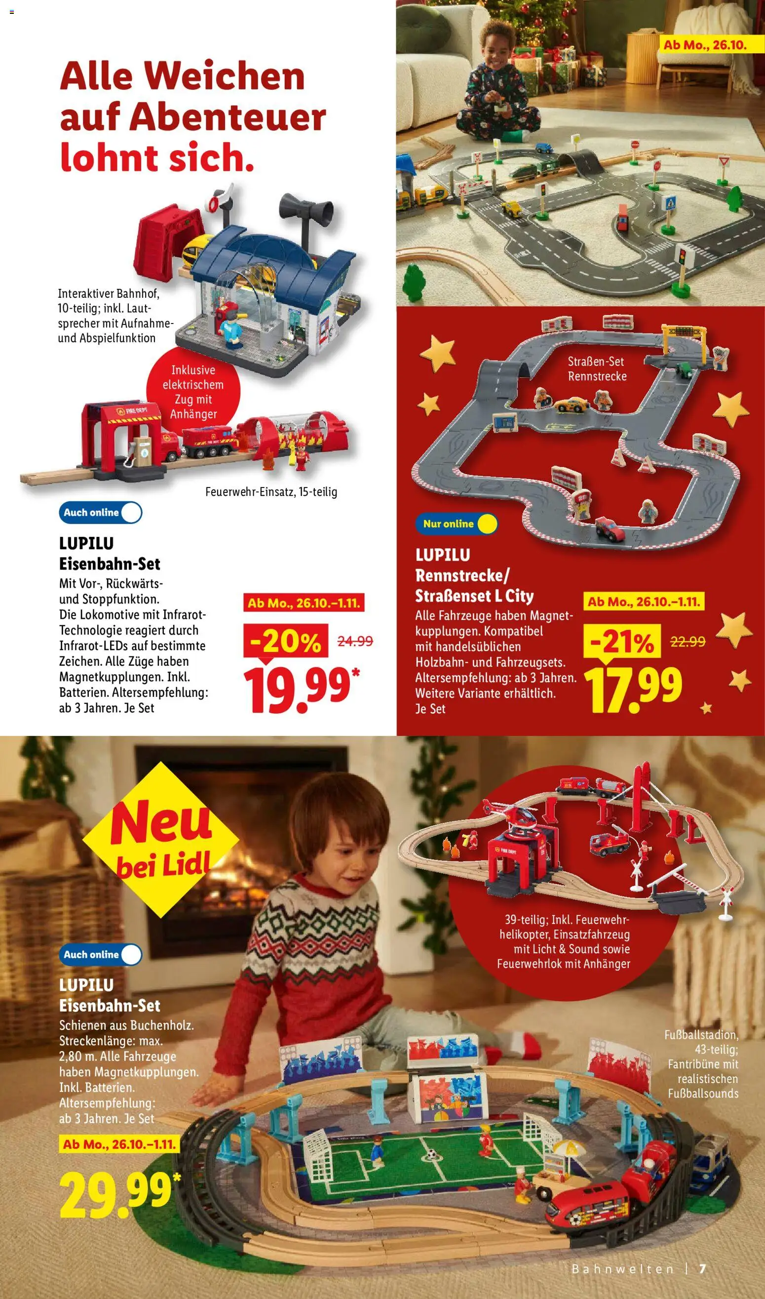 Lidl Německo leták - Spielwarenmagazin 2026 od 19.10.2026 | Strana: 7
