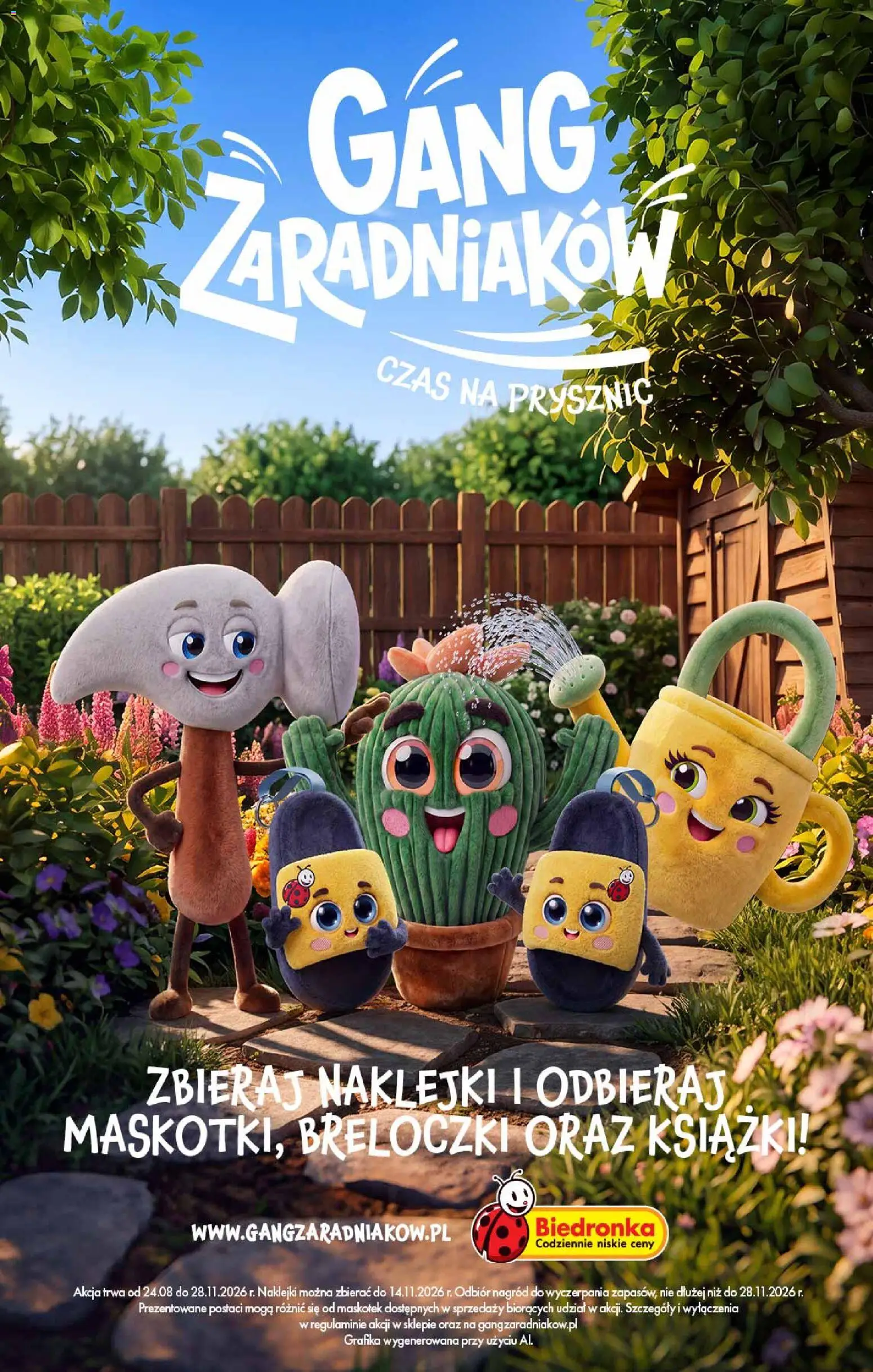Biedronka Polsko leták - Gang zaradniaków od 01.10.2026 | Strana: 1