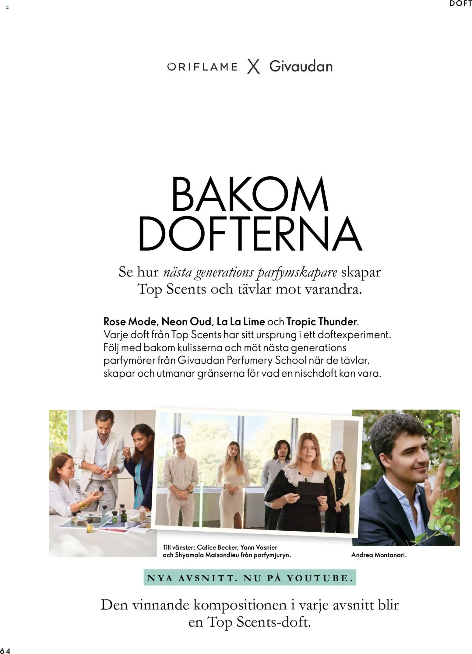 Oriflame reklamblad aktuell från 07/10/2026 | Sida: 64