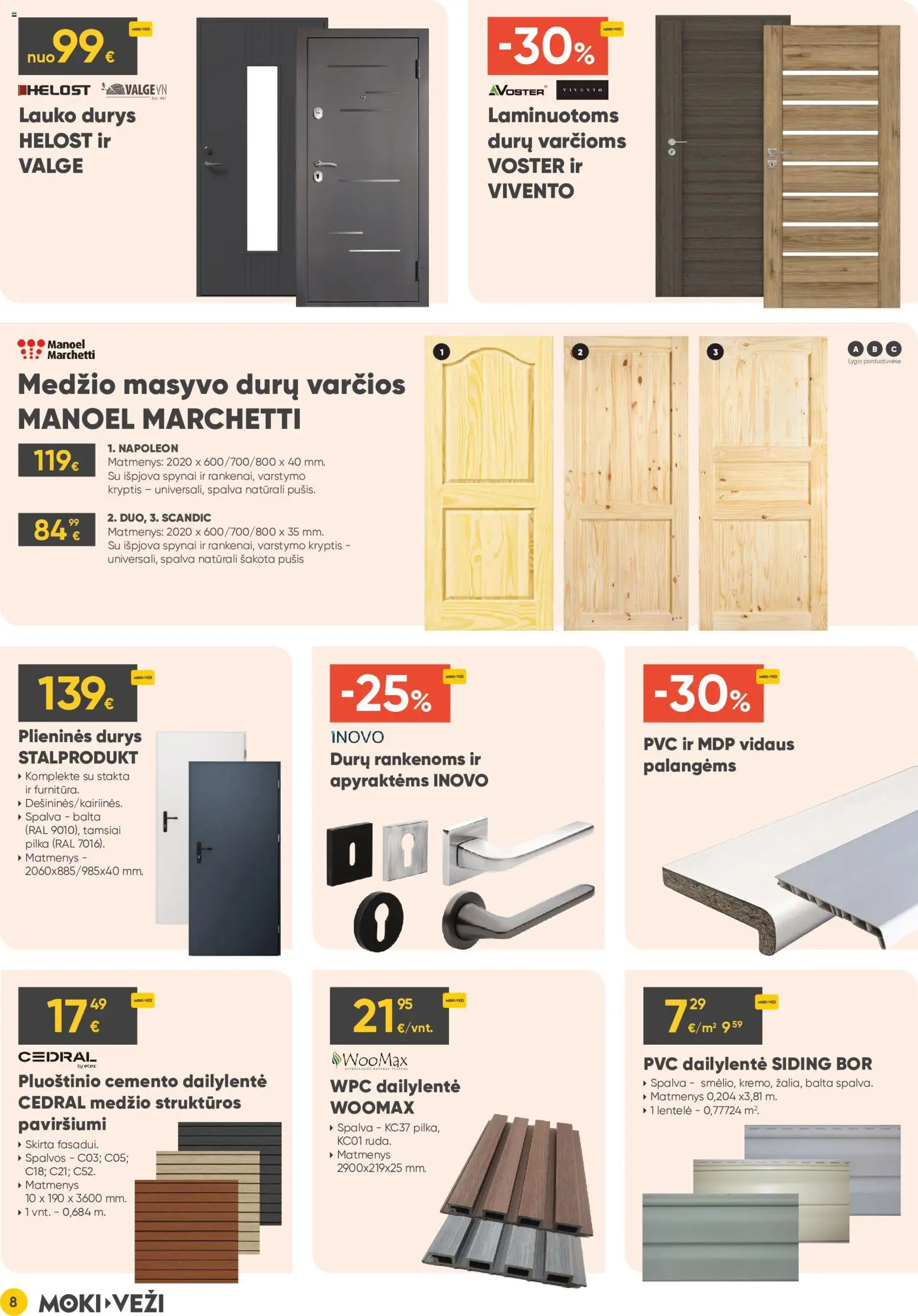 MOKI VEŽI akcijos nuo 30.04.2026 | Puslapis: 8