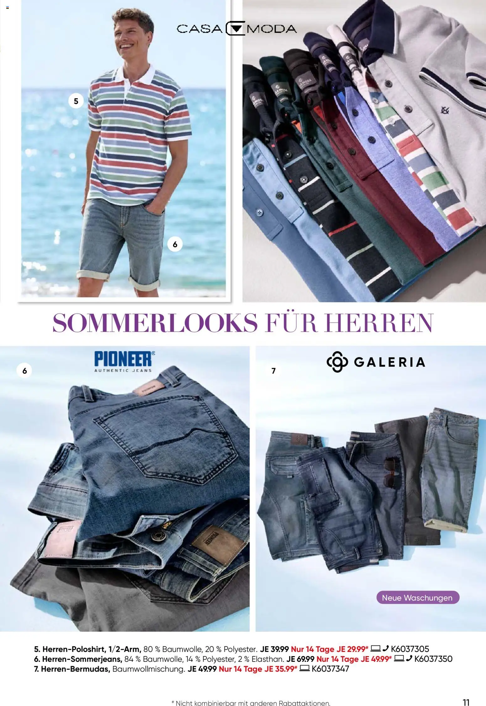 Galeria Karstadt Kaufhof Prospekt – gültig ab 10.06.2026 | Seite: 11 | Produkte: Jeans
