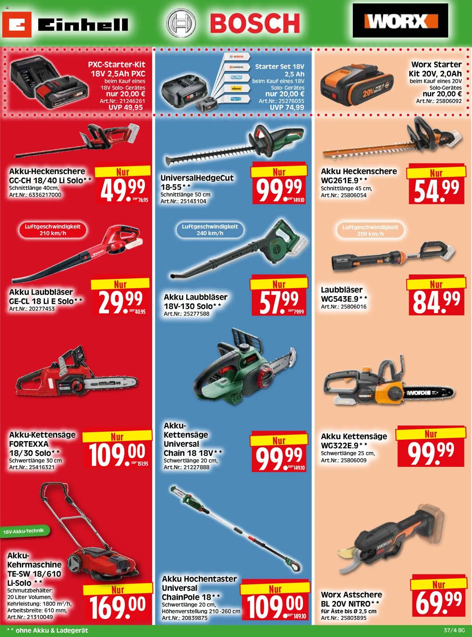 HERKULES Bau & Garten – gültig ab 07.09.2026 | Seite: 4 | Produkte: Bosch, Ladegerät