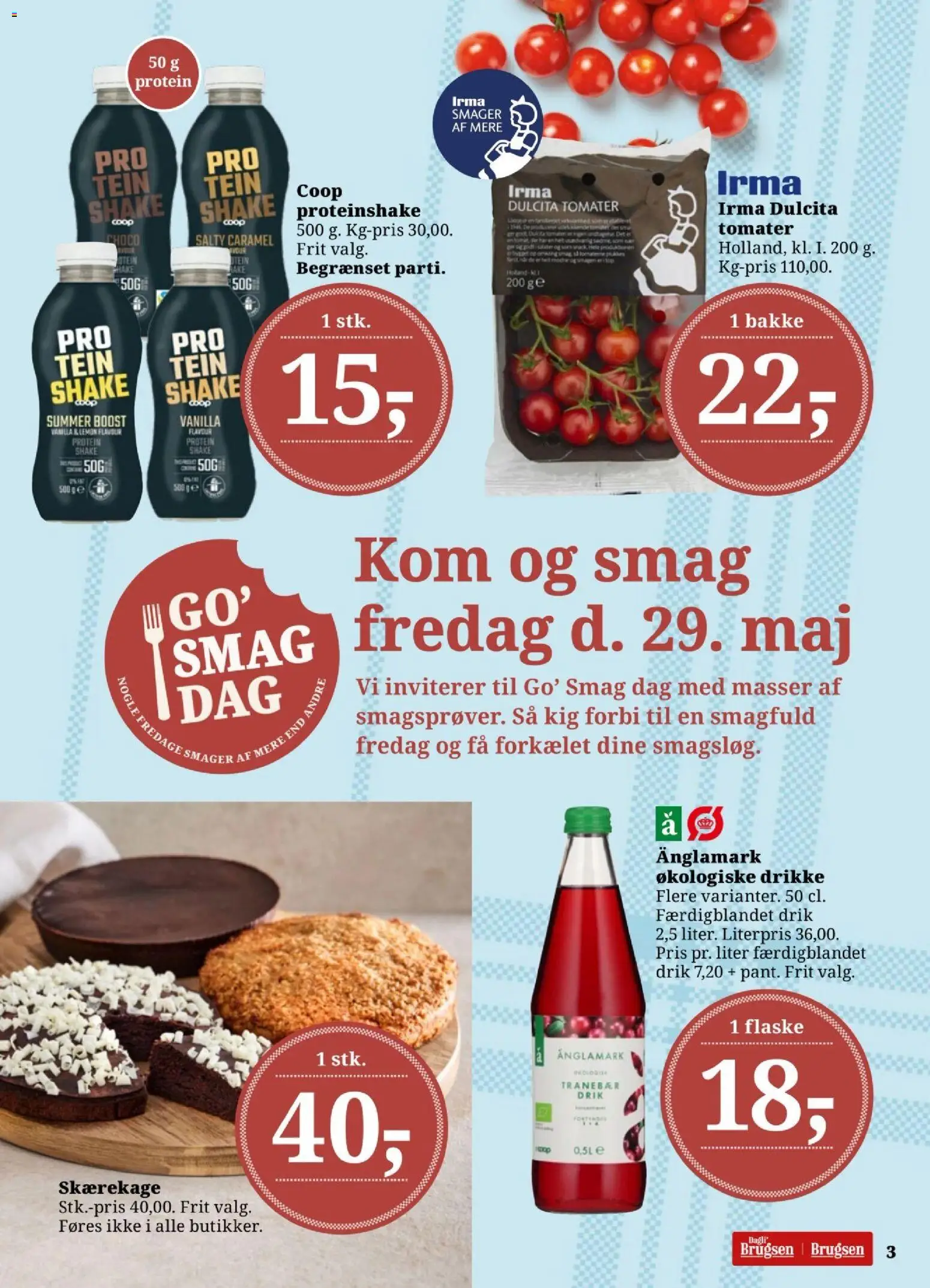Dagli'Brugsen tilbudsavis – gyldig fra 22.05.2026 | Side: 4 | Produkter: Tomater