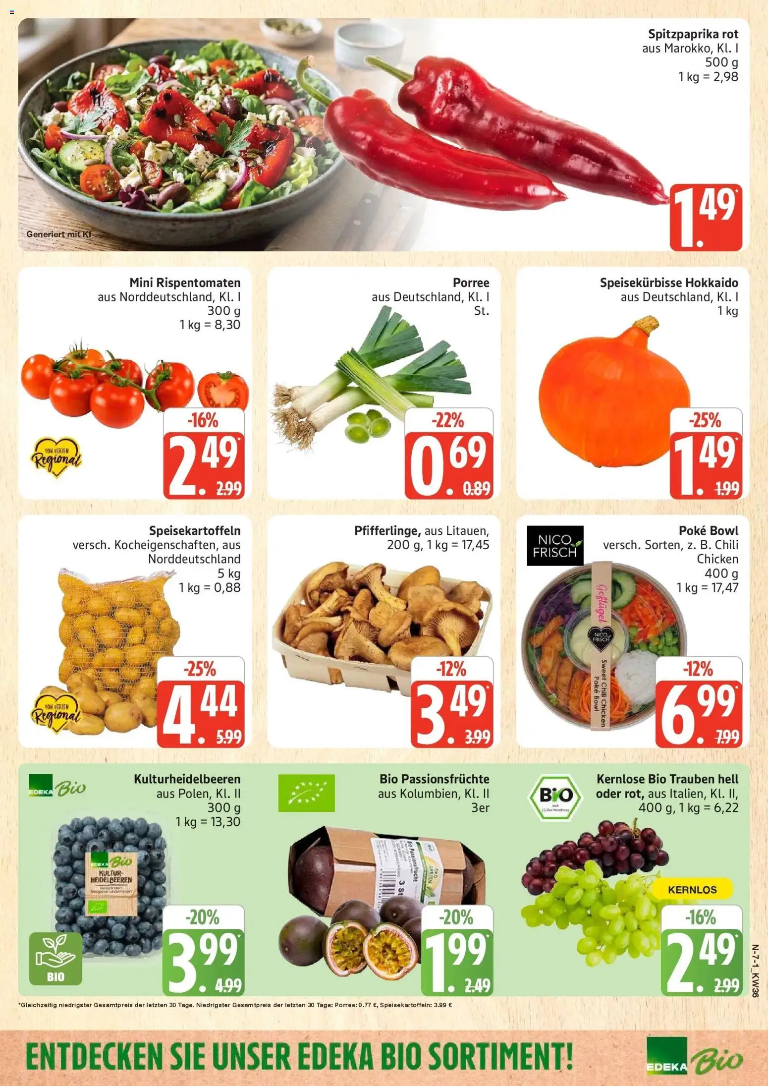 Marktkauf Prospekt Buxtehude (ab 31.08.2026) » Angebote online | Seite: 7 | Produkte: Trauben, Heidelbeeren, Chili