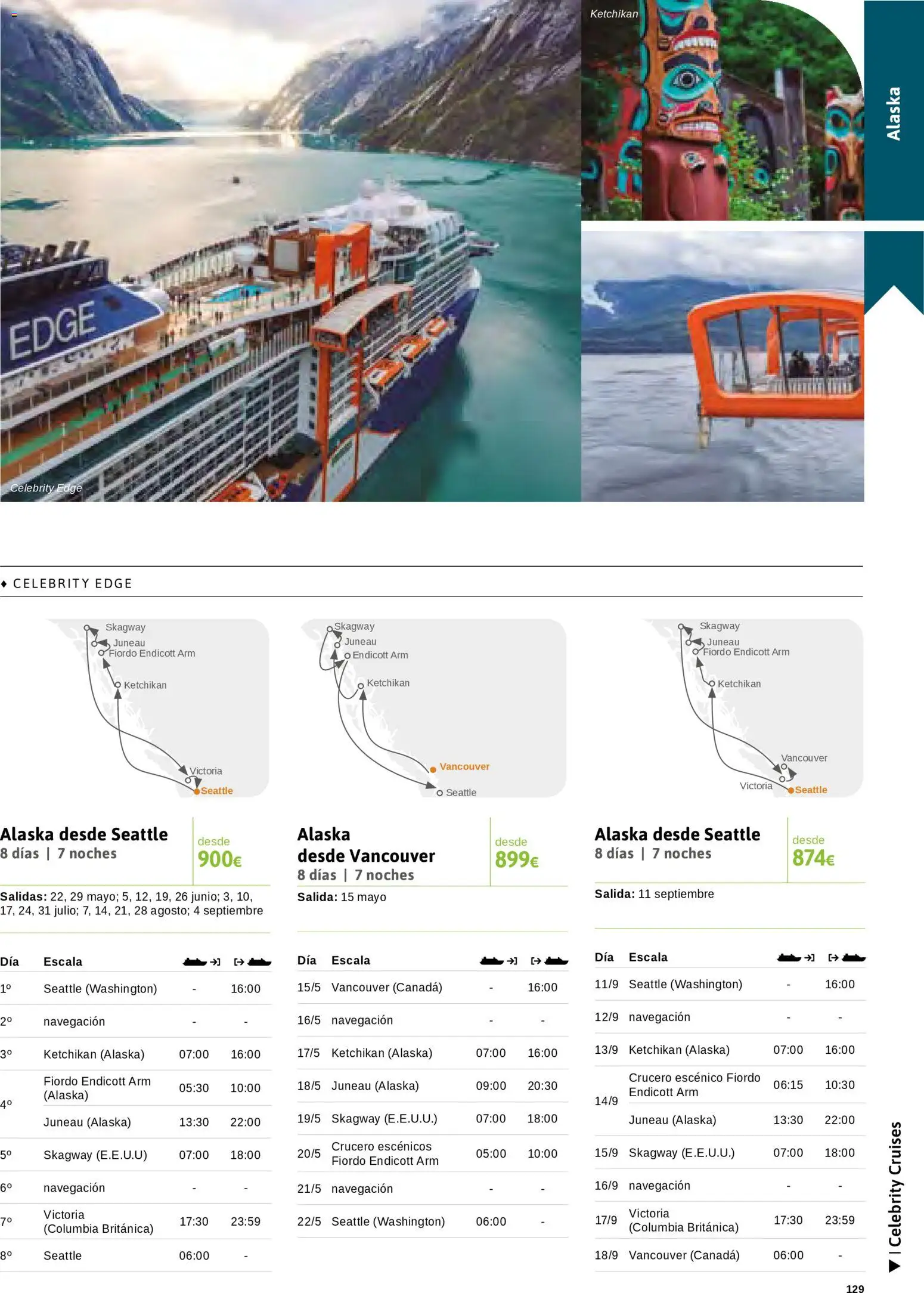 Viajes El Corte Inglés Cruceros marítimos │ válido desde el 01.01.2026 | Página: 130 | Productos: Navegación