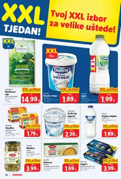 DOLINE Kefir, 2,8% m.m. - Pregled kataloga iz trgovine Plodine, vrijedi od 26.08.2026 | Stranica: 10