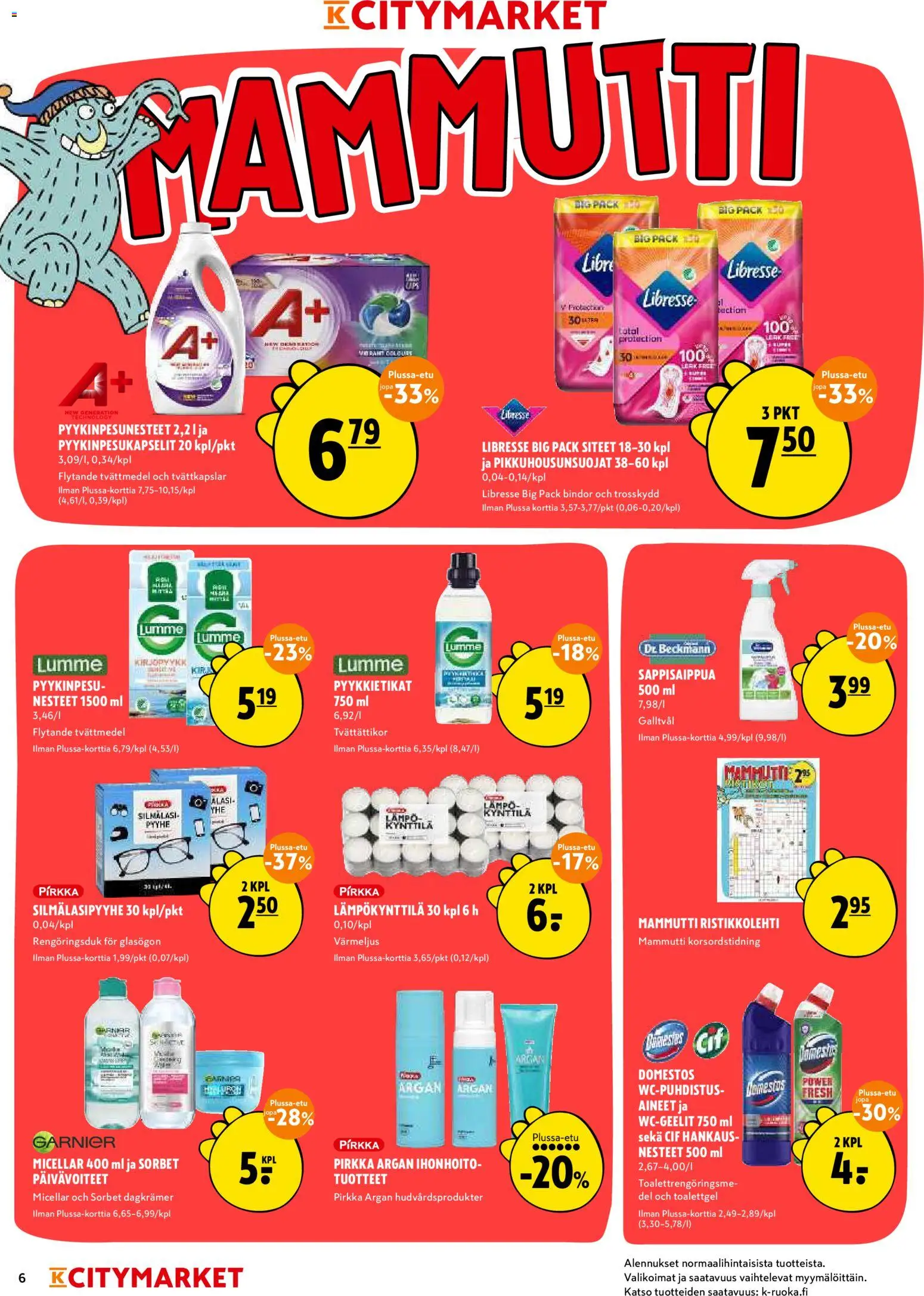K-Citymarket tarjoukset – voimassa 12/10/2026 alkaen | Sivu: 6