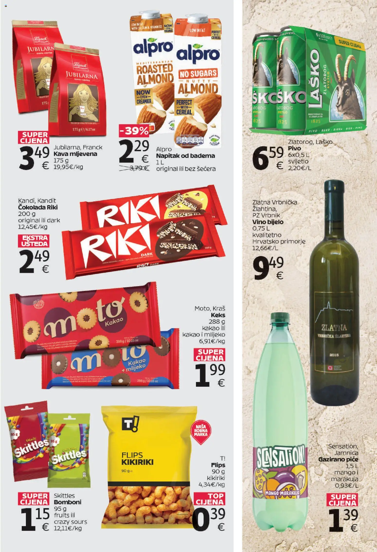 Tommy katalog | vrijedi od 18.06.2026 | Stranica: 3 | Proizvodi: Čokolada, Pivo, Alpro, Laško
