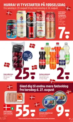 Coop 365 - Tilbudsavis uge 34 gyldig fra 20/08/2026 | Side: 29 | Produkter: Sodavand, Tun, Nektariner