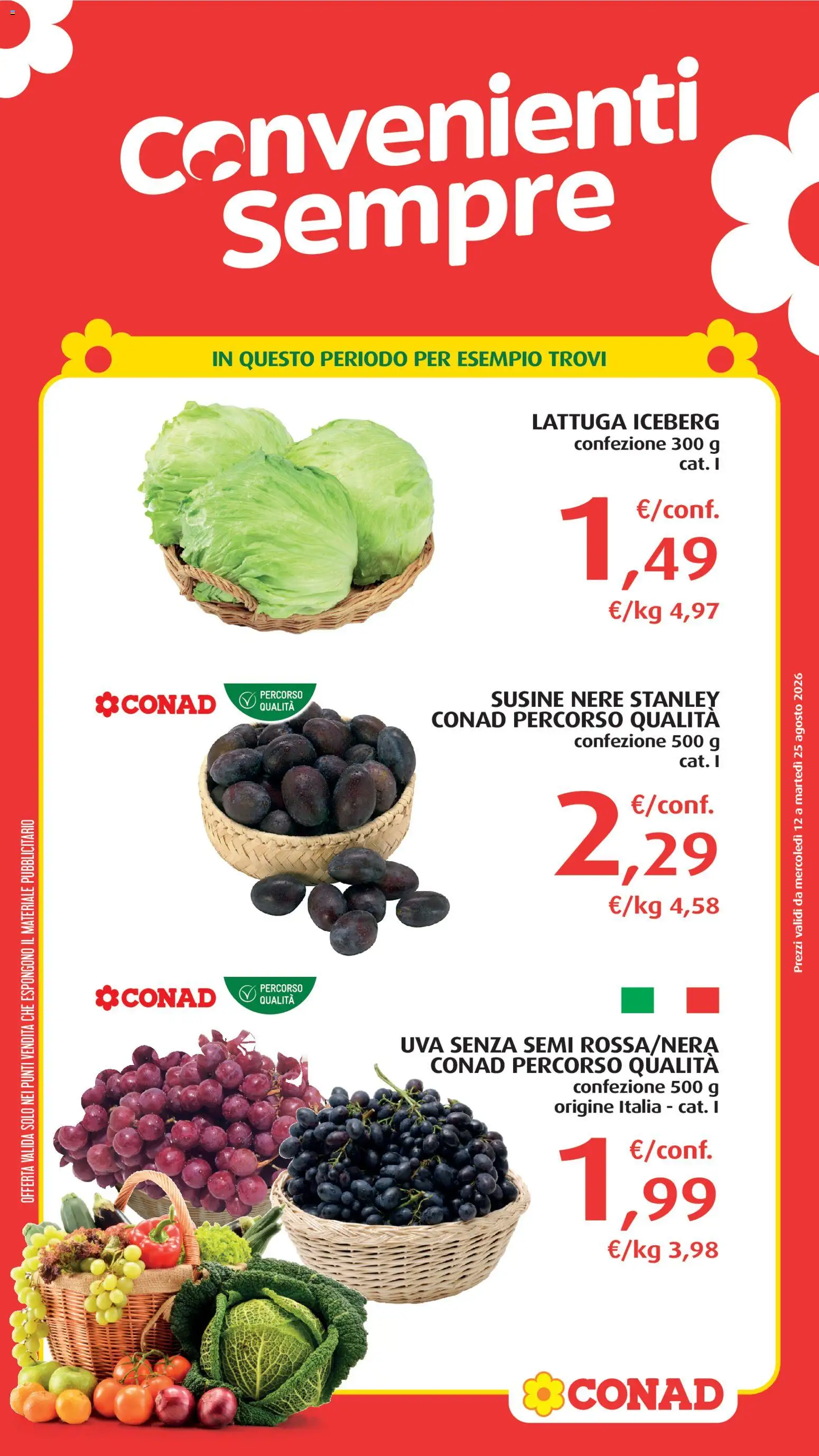 Volantino Conad del 12/08/2026 | Pagina: 3
