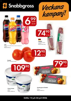 Snabbgross erbjudanden - Förhandsvisning av reklamblad från butik Snabbgross aktuell från 13/07/2026