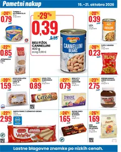 Eurospin katalog akcije – veljaven od 15.10.2026 | Stran: 8 | Izdelki: Rogljički, Tuna, Palačinke, Kakav