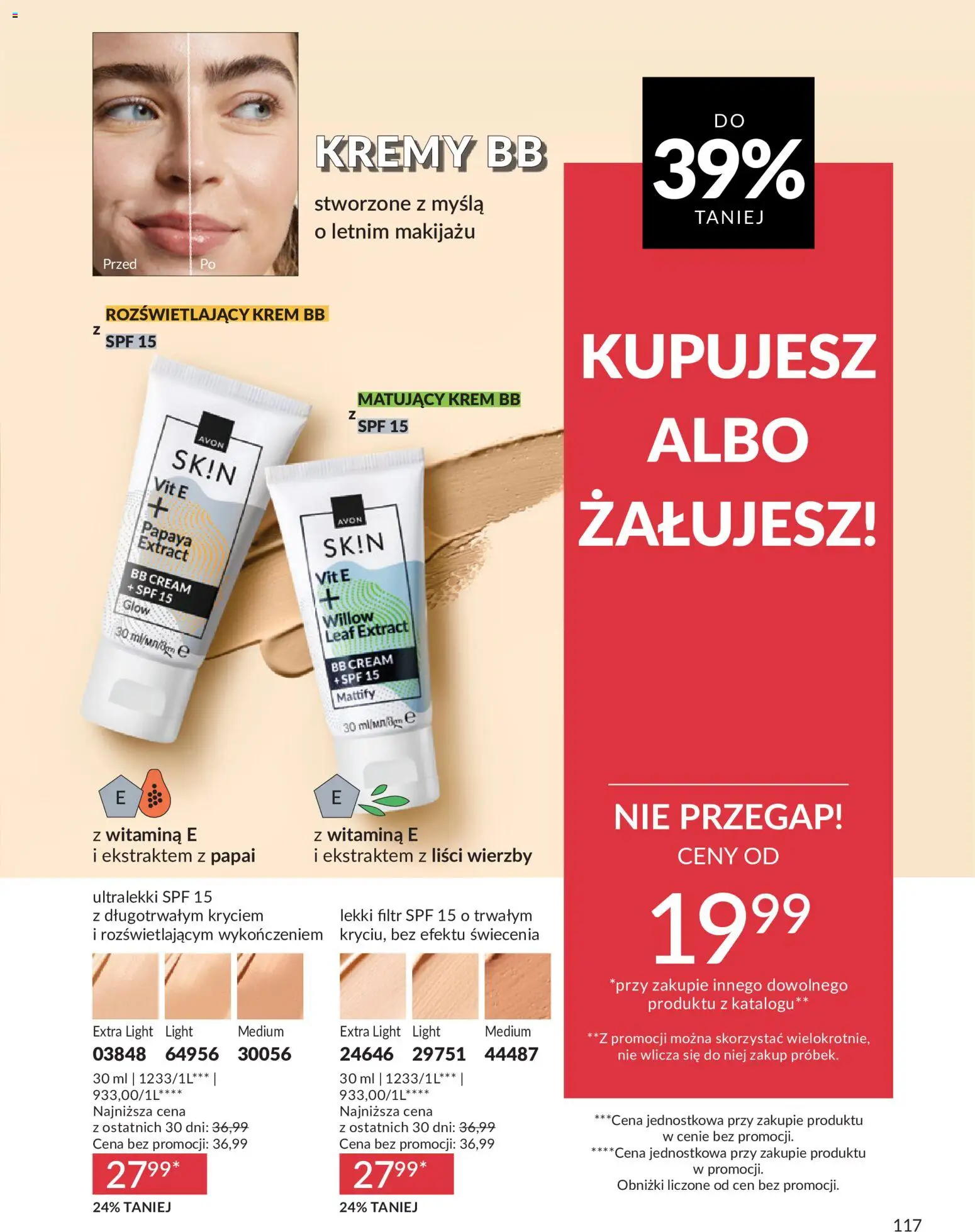 Avon Katalog 6 2026 od 01.06.2026 | Strona: 117 | Produkty: krem BB, Krem