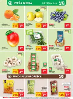 Spar katalog akcije – veljaven od 07.10.2026 | Stran: 4 | Izdelki: Datlji, Suhe marelice, Borovnice, Cesen
