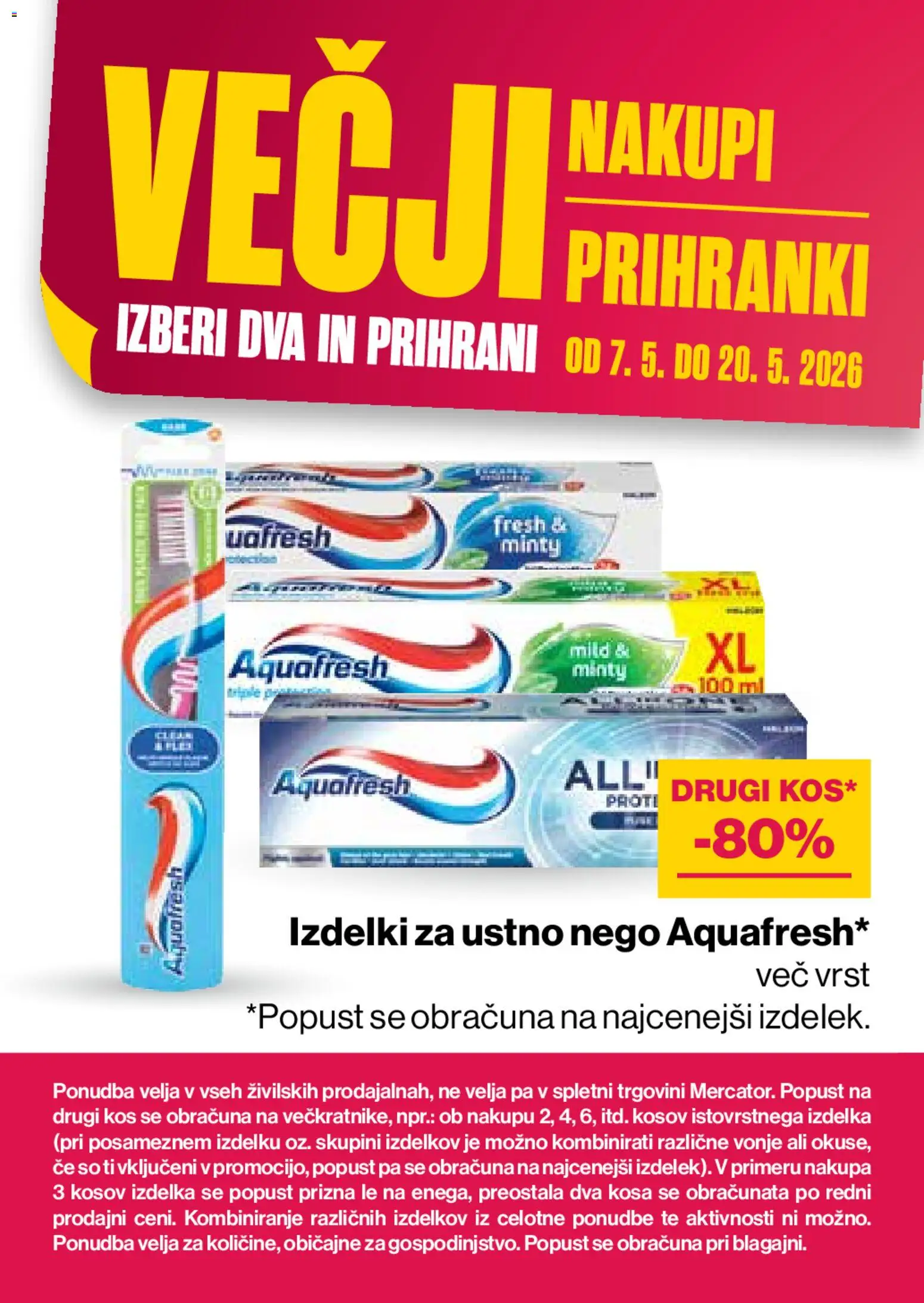 Novi Mercator katalog ponudbe – veljaven od 07.05.2026 | Stran: 58 | Izdelki: Kos