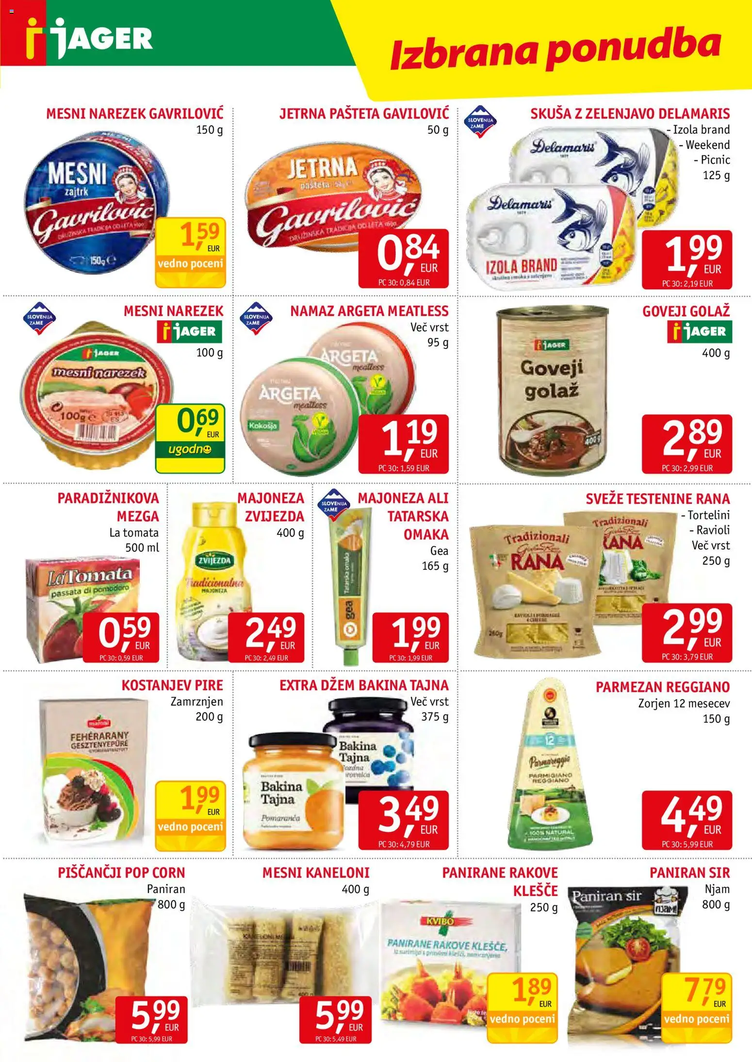 Novi Jager katalog ponudbe – veljaven od 14.10.2026 | Stran: 9