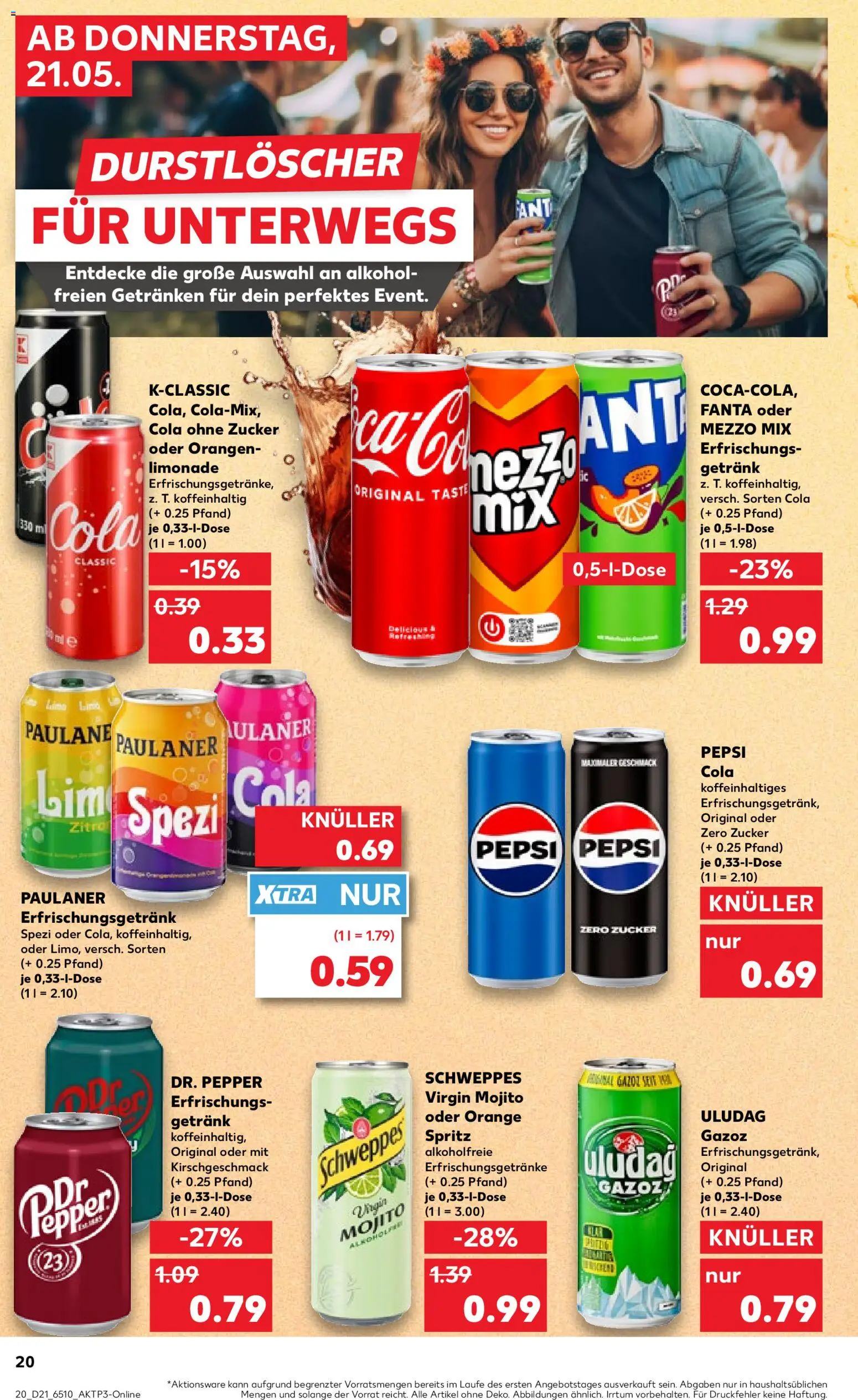 {H1} | Pagina: 20 | Producten: Pepsi, Fanta, Limonade, Saláta mix
