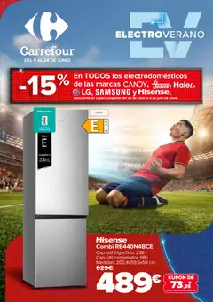 Vista previa Carrefour Electroverano válido desde el 09.06.2026