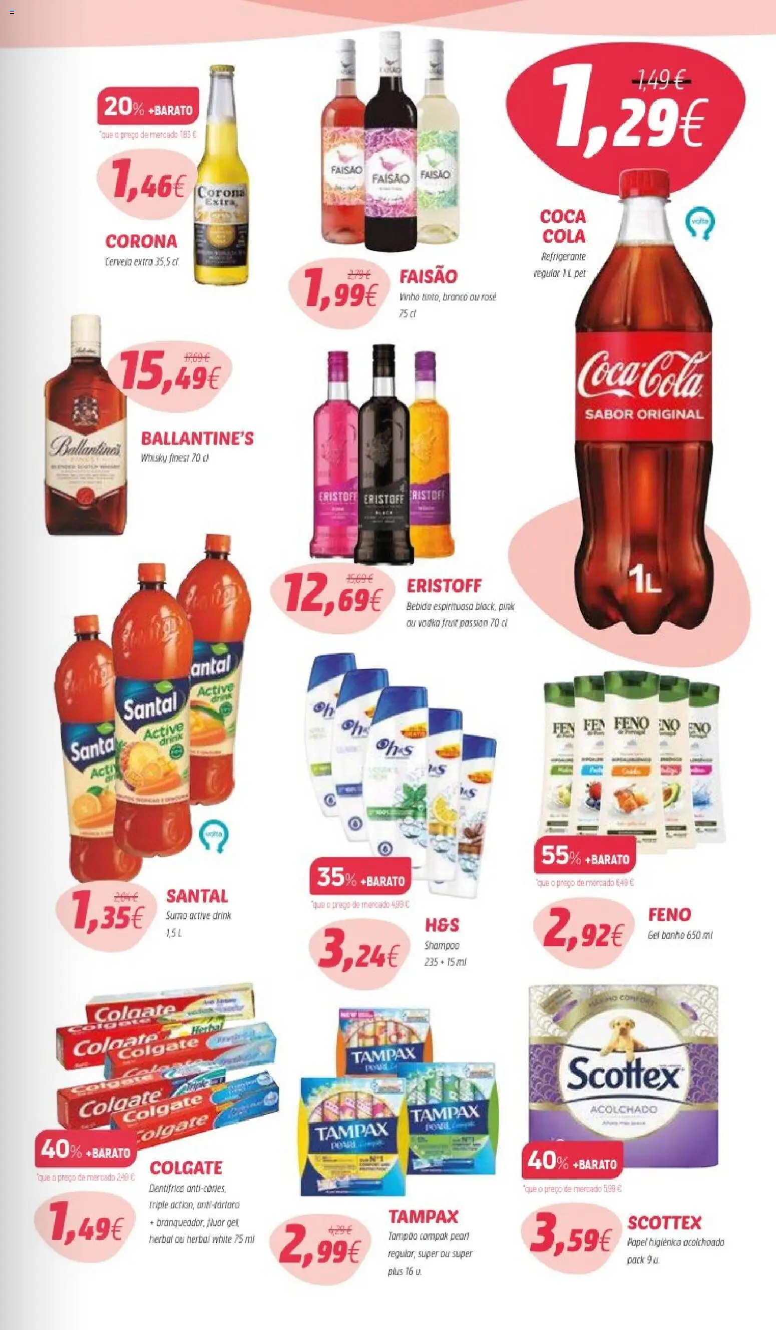 Coviran folheto │ válido de 16.06.2026 | Página: 13 | Produtos: Whisky, Shampoo, Sumo, Vinho