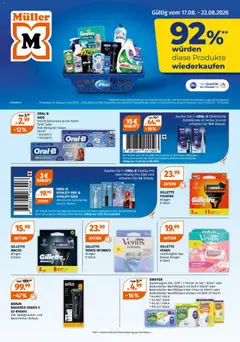 Müller Drogerie-Highlights ab 17.08.2026 gültig