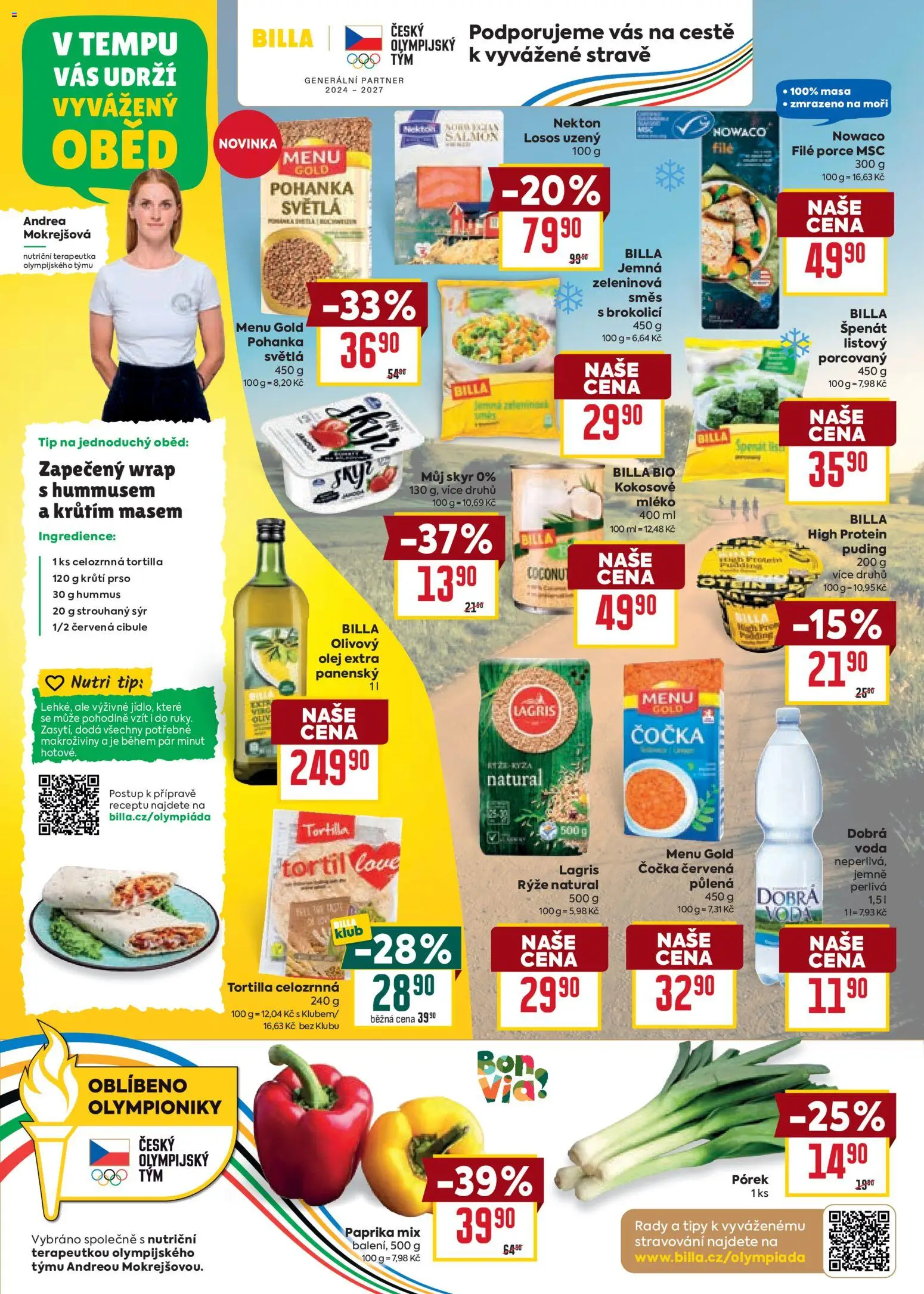 Billa Velký leták od 13.05.2026 | Strana: 19 | Produkty: Hummus, Sýr, Paprika, Cibule