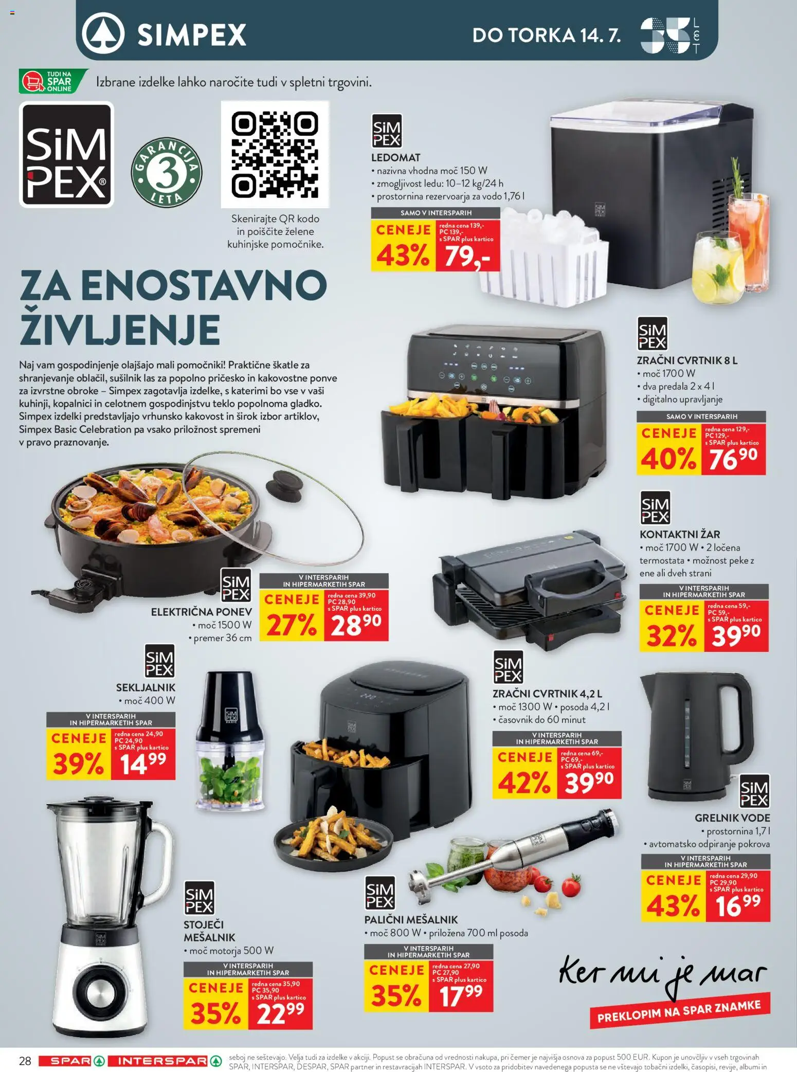 Novi Spar katalog ponudbe – veljaven od 01.07.2026 | Stran: 38