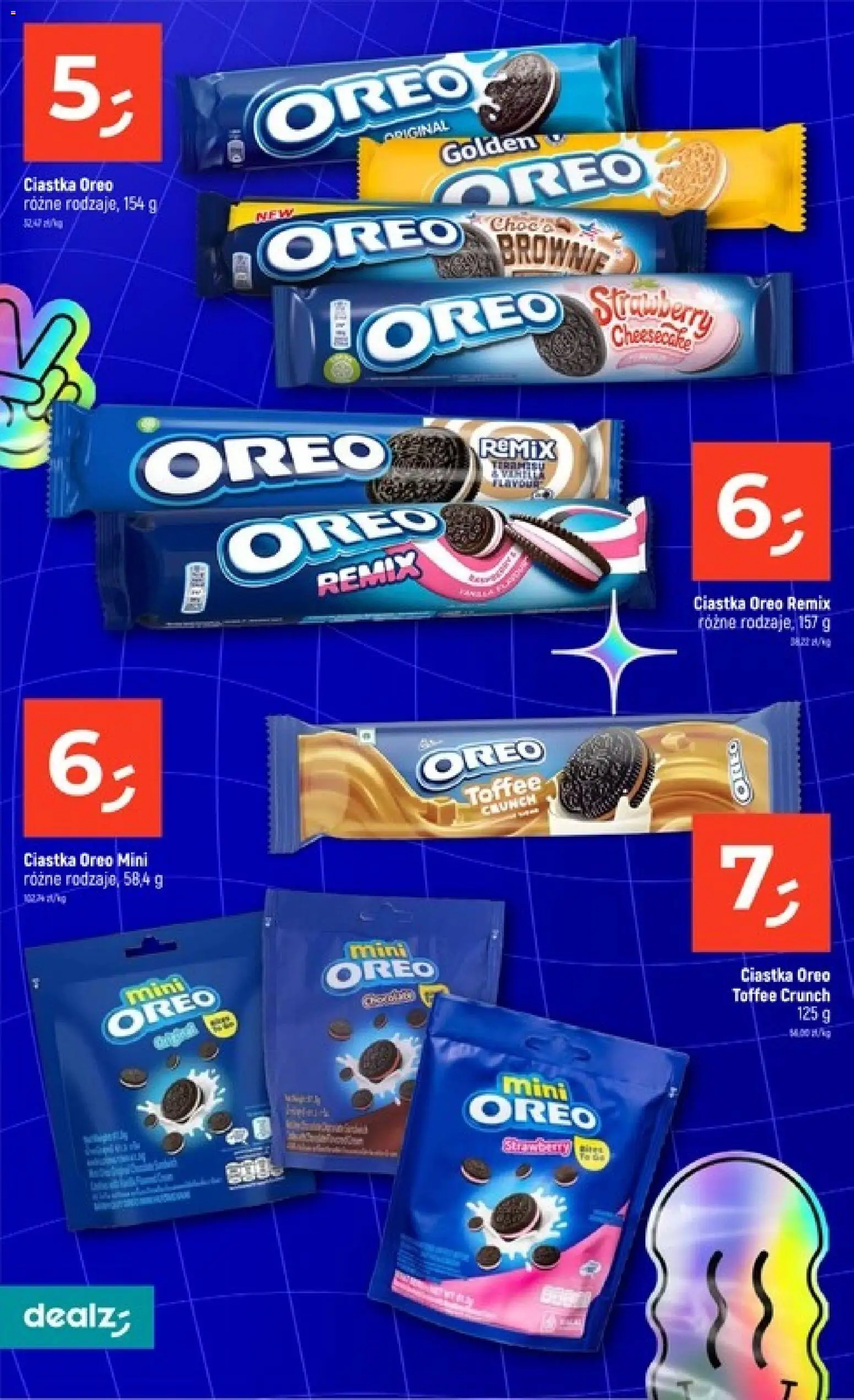 Dealz gazetka - Szkolne Mega Ceny od 06.08.2026 | Strona: 18 | Produkty: Ciastka Oreo, Brownie, Ciastka