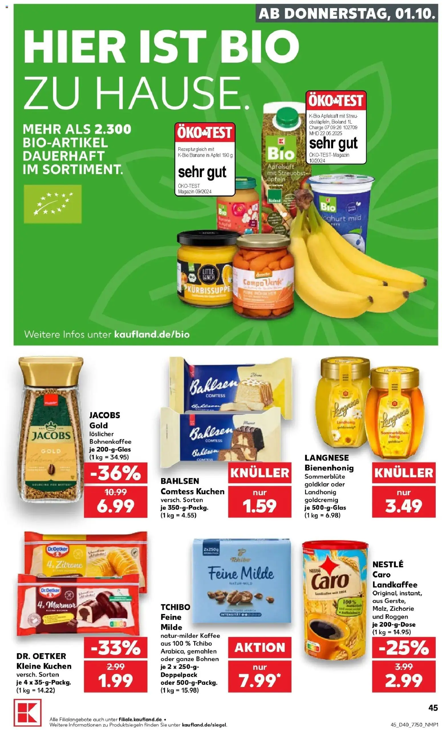 Prospekt Kaufland ab 28.09.2026 » Angebote Online zum Blättern | Seite: 55 | Produkte: Langnese, Äpfel, Apfelsaft, Magazin