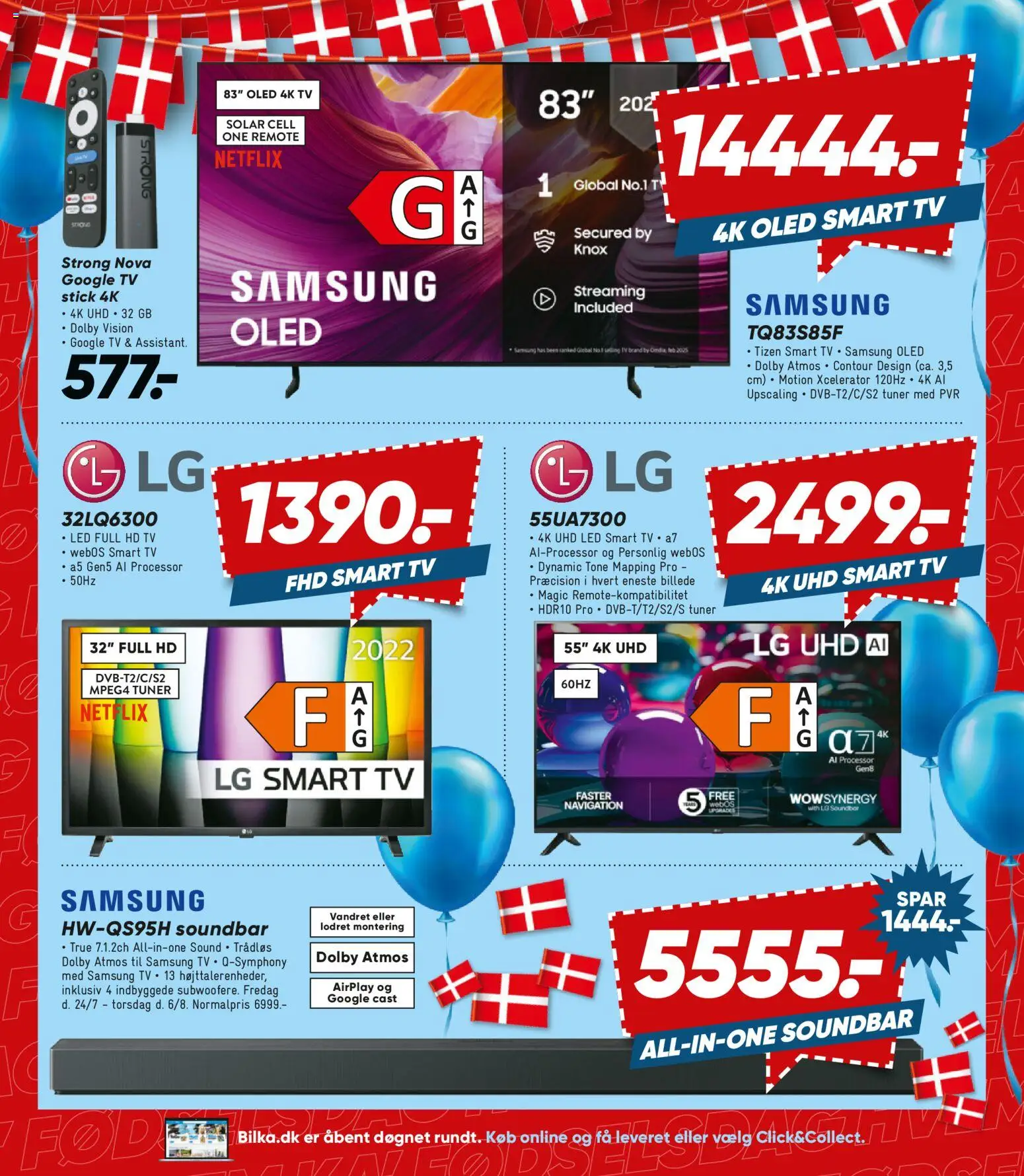Bilka tilbudsavis – gyldig fra 24/07/2026 | Side: 21 | Produkter: Processor, Soundbar, TV, Navigation