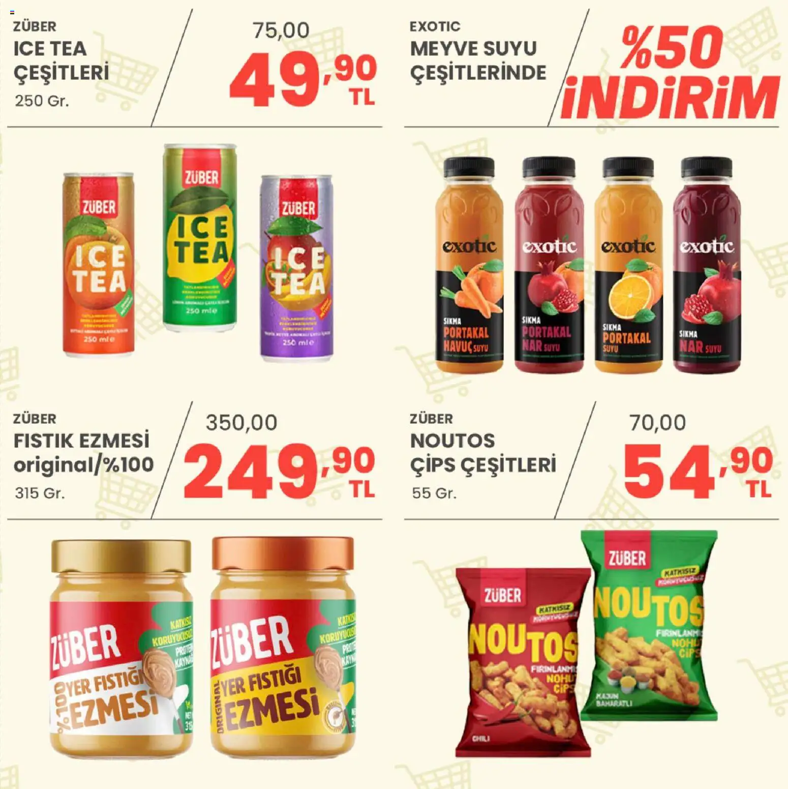 Sarıyer Katalog - 24 Temmuz 2026 tarihinden itibaren geçerlidir | Sayfa: 30 | Ürünler: Meyve suyu, Cips, Nar, Ice tea
