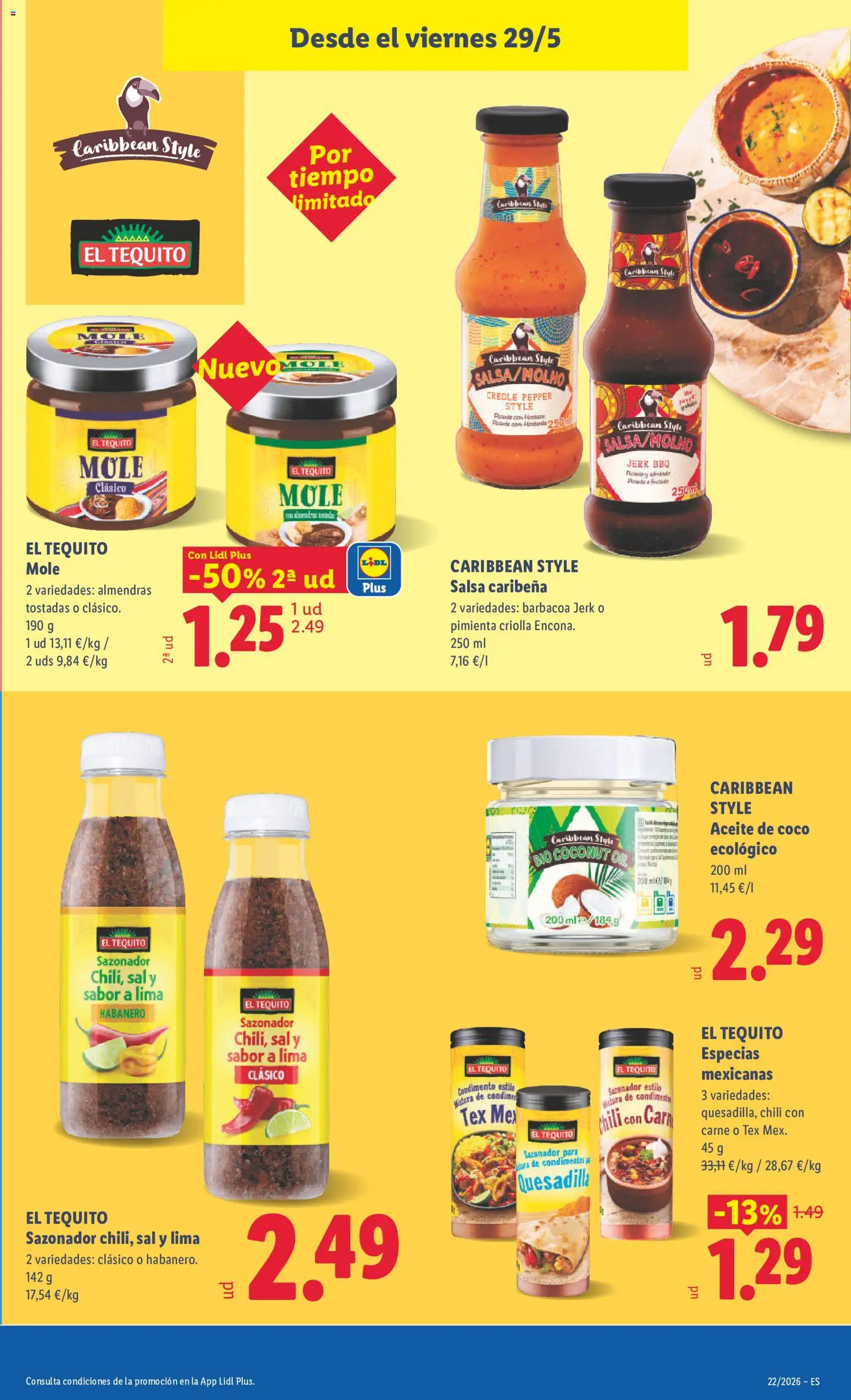 Lidl folleto │ válido desde el 25.05.2026 | Página: 31 | Productos: Lima, Aceite, Sazonador, Aceite de coco
