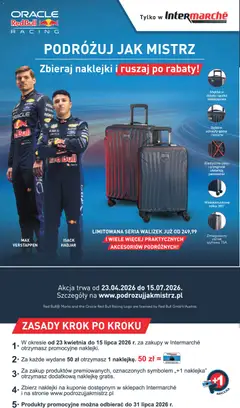 Pogląd oferty "Intermarche gazetka" - ważna od 18.06.2026 | Strona: 40 | Produkty: Red bull, Naklejki
