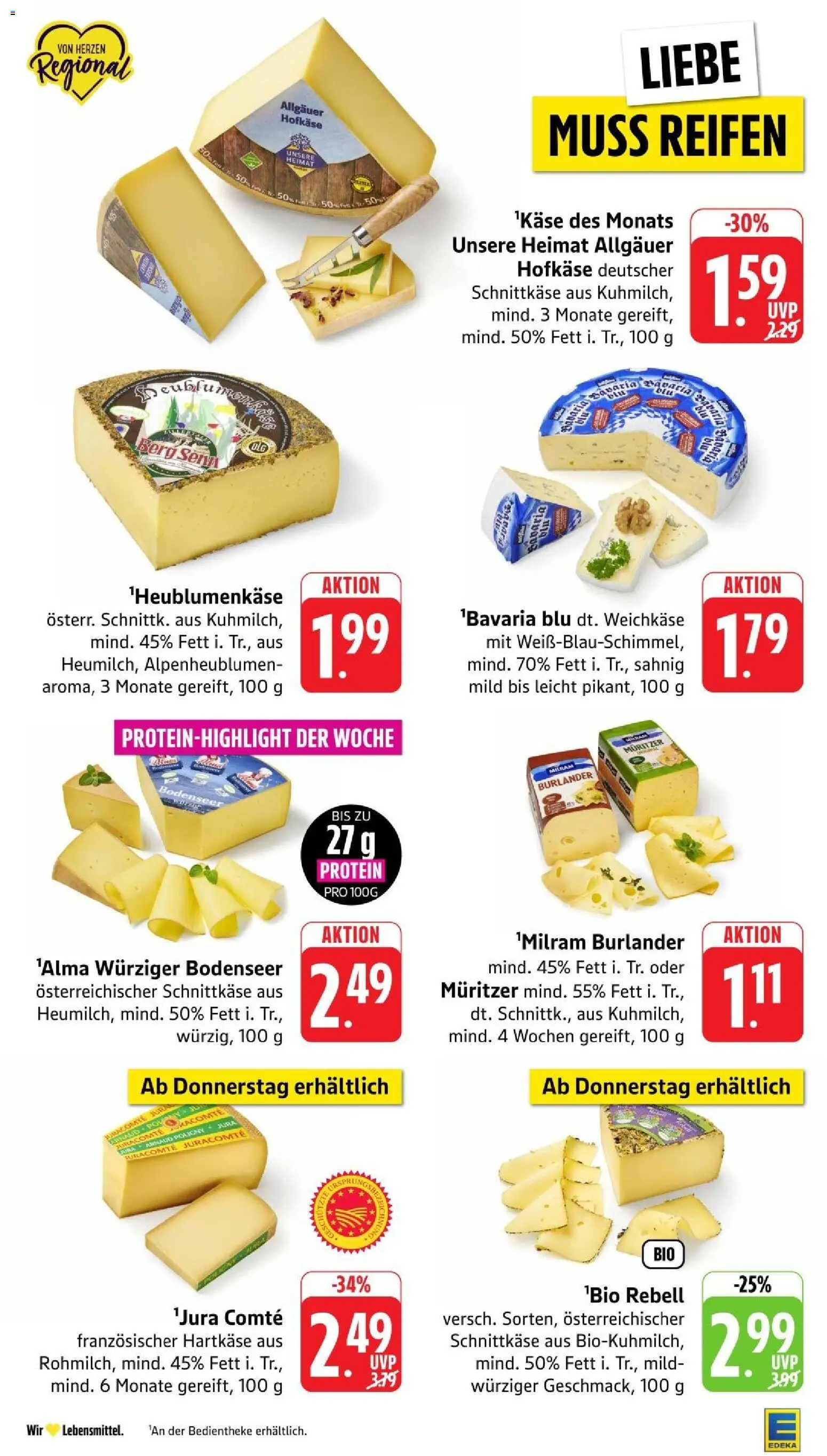 Edeka Prospekt Stuttgart – gültig ab 17.08.2026 | Seite: 8 | Produkte: Jura, Milram
