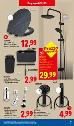 Anteprima del volantino Lidl volantino valido a partire dal 17/09/2026 | Pagina: 31 | Prodotti: Sapone, Porta, WC, Doccia