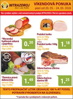 Nitrazdroj leták platný od 20.05.2026