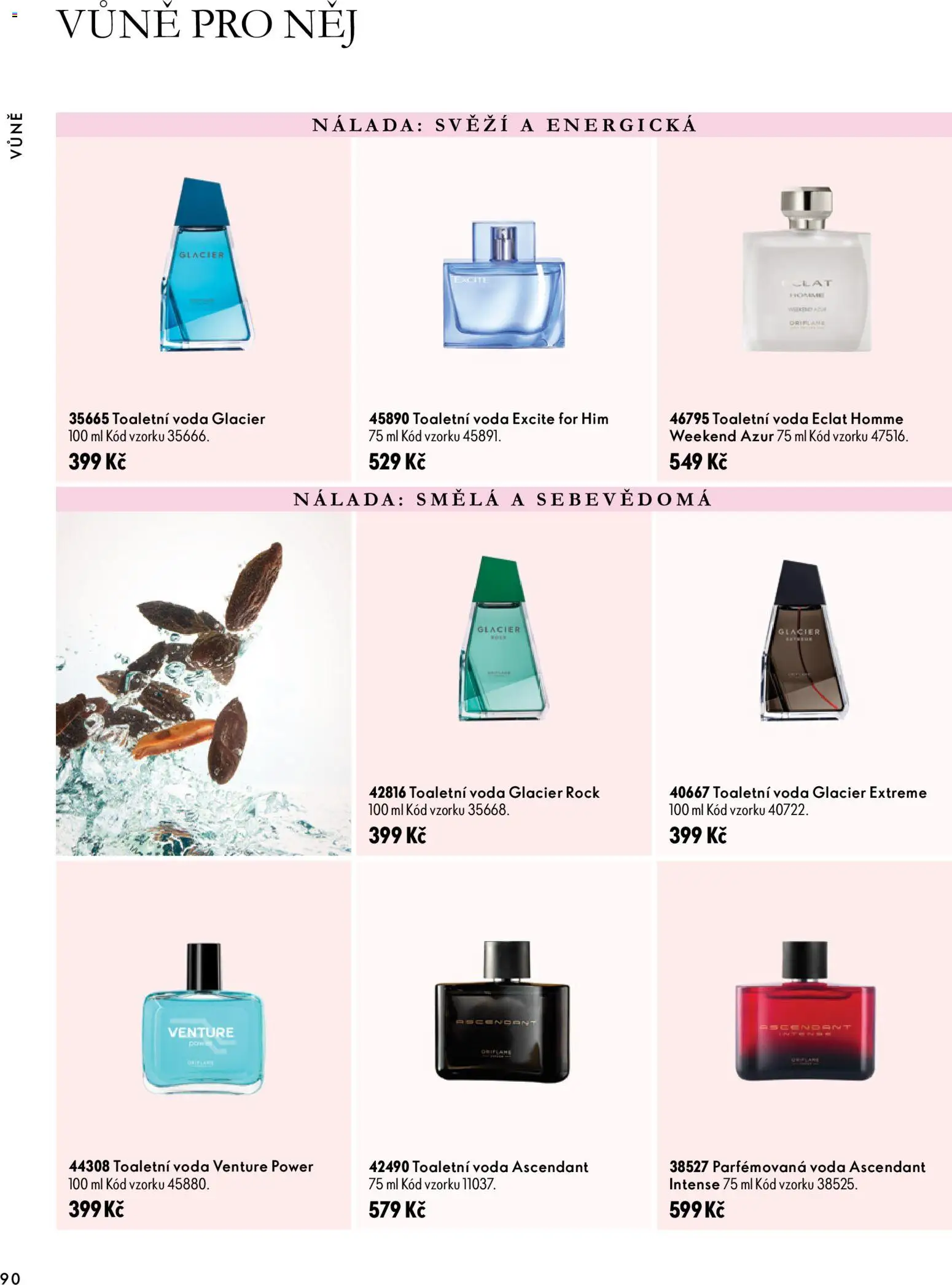 Oriflame katalog Novage+ Proceuticals od 30.09.2026 | Strana: 90 | Produkty: Voda, Toaletní voda