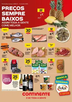 Pré-visualização Continente folheto válido de 06/10/2026