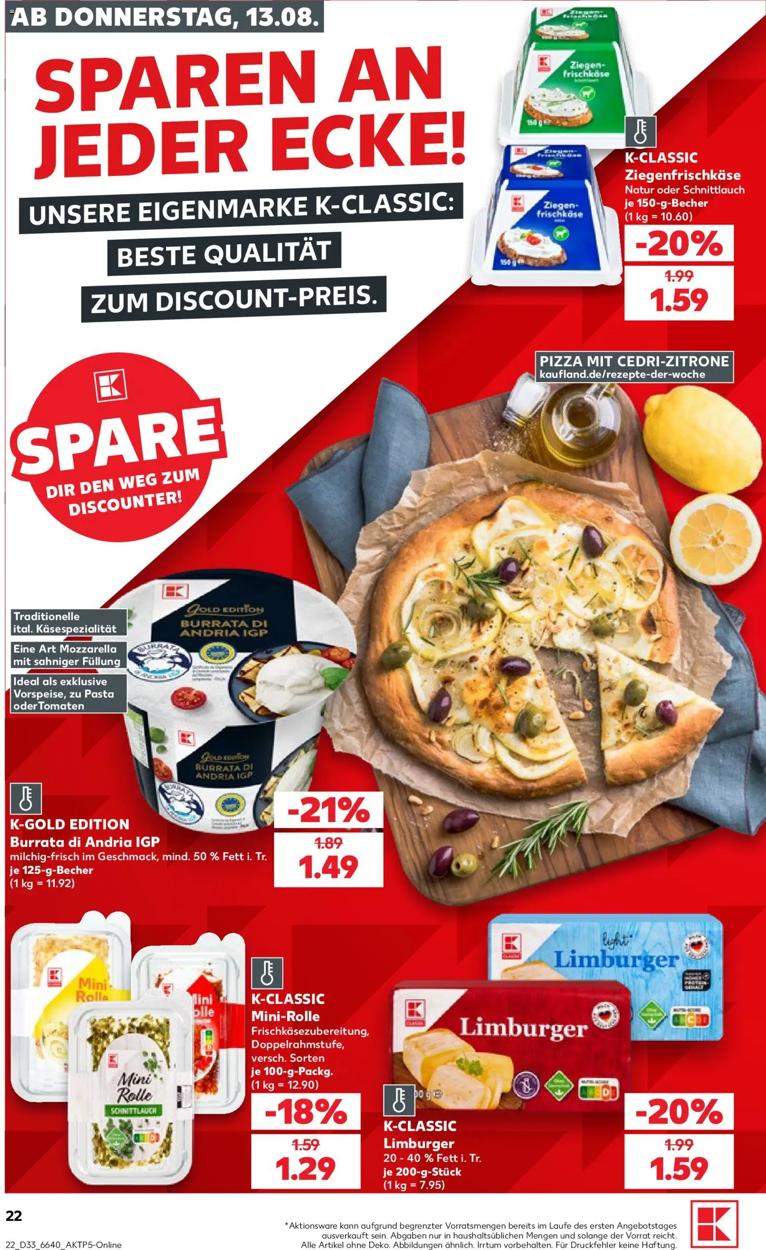 Kaufland Prospekt – gültig ab 13.08.2026 | Seite: 22