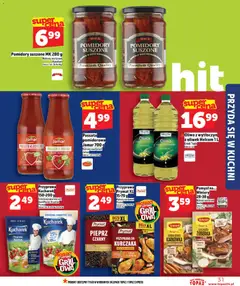 Pogląd oferty "Topaz gazetka" - ważna od 14.05.2026 | Strona: 31 | Produkty: Oliwa z oliwek, Grill, Pomidory, Pieprz