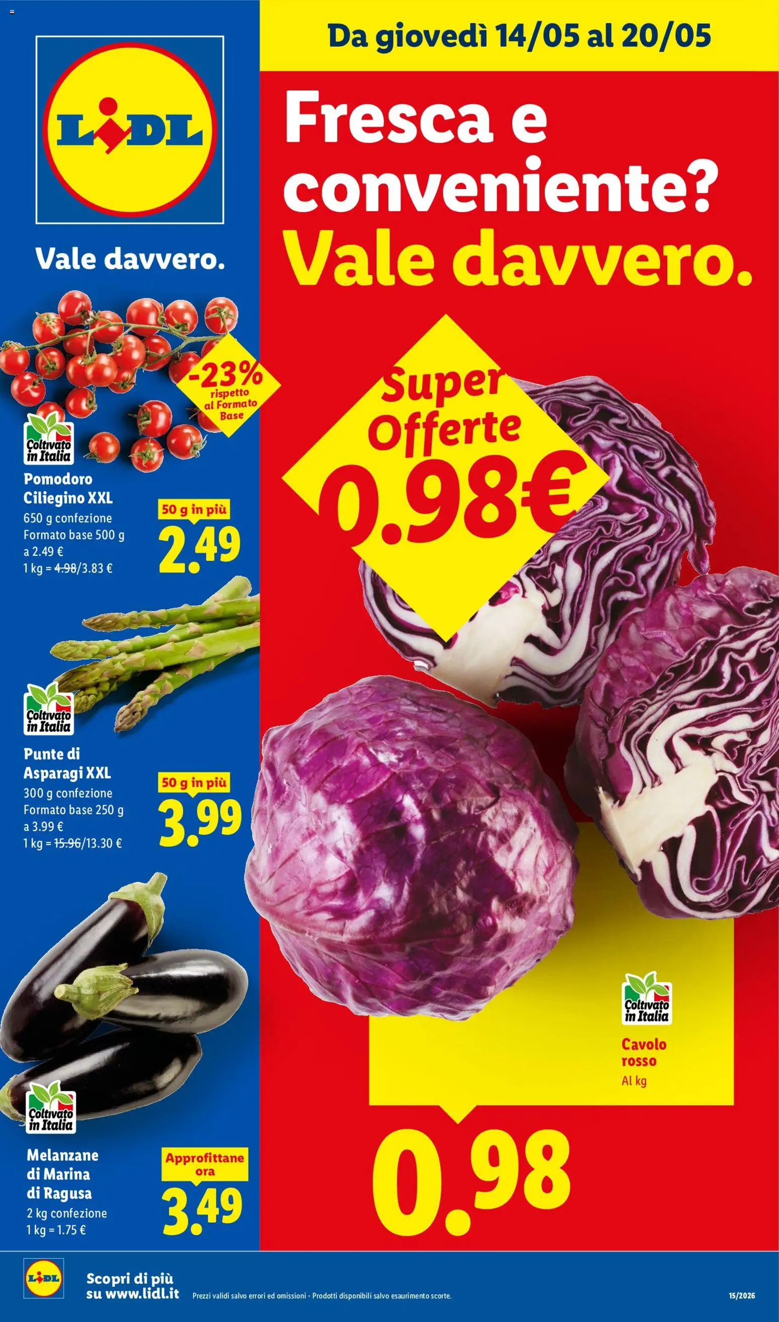Volantino Lidl del 14.05.2026 | Pagina: 1