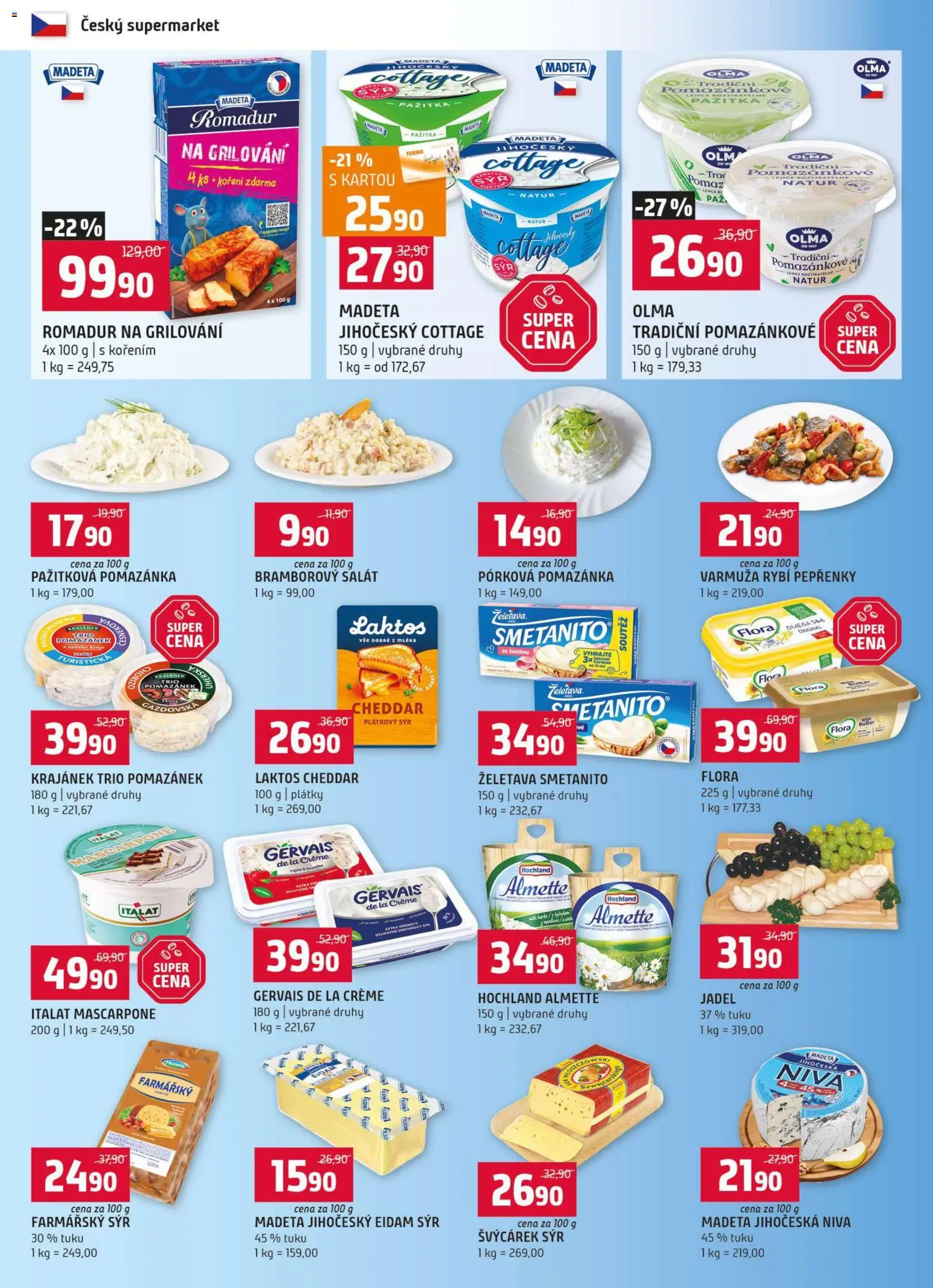 Terno leták od 12.08.2026 | Strana: 4 | Produkty: Sýr, Salát, Koření, Cheddar