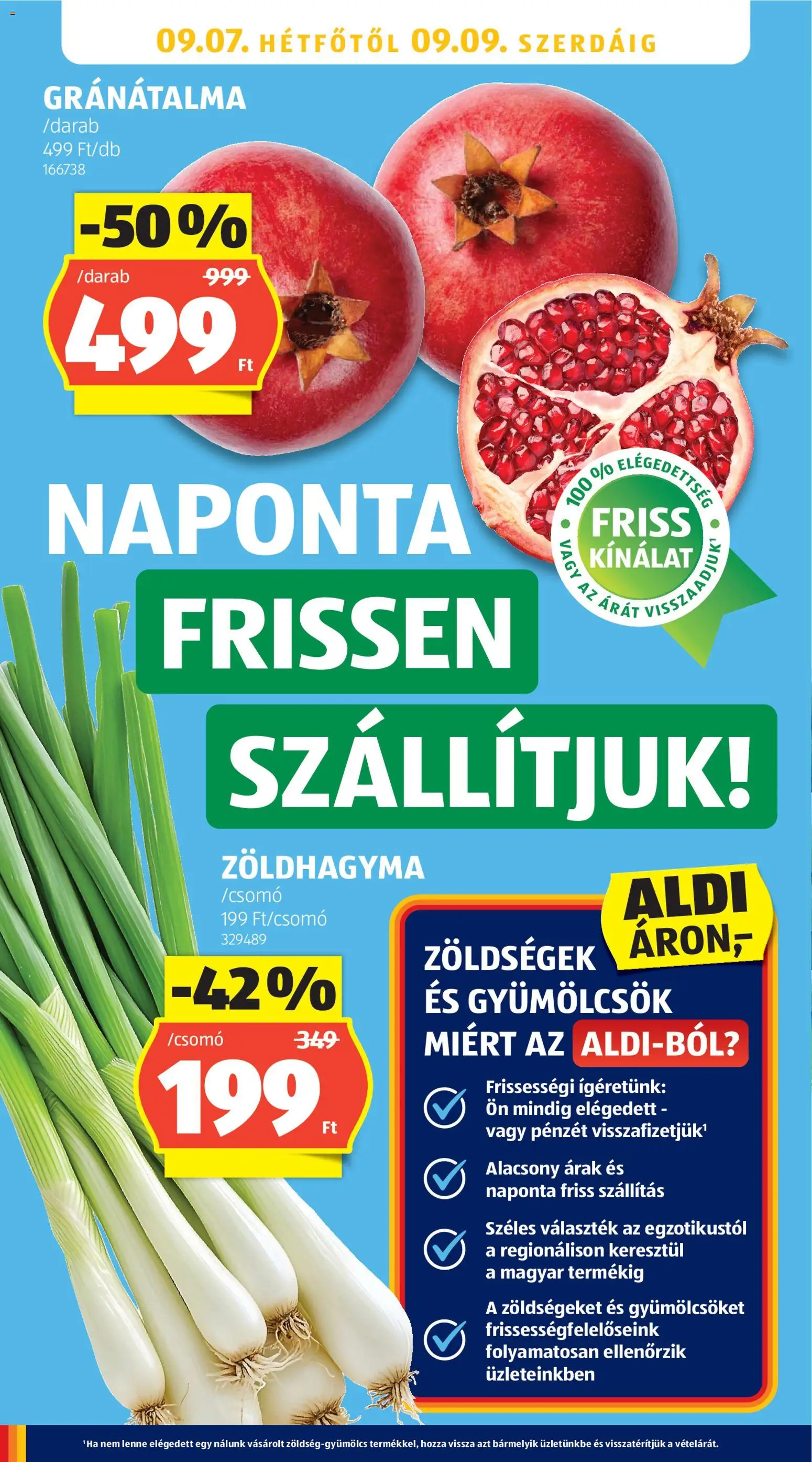 Aldi akciós ujság - amely érvényes a következő dátumtól: 2026.09.03. | Oldal: 40
