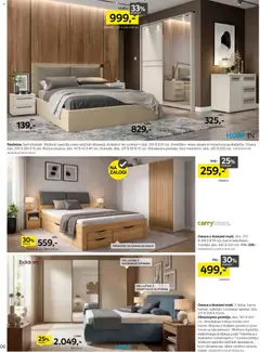 XXXL Lesnina katalog akcije – veljaven od 18.05.2026 | Stran: 6 | Izdelki: Postelja, Omara, Barva, Omarica