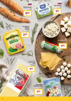 Billa leták platný od 09.09.2026 | Strana: 6 | Produkty: Maslo, Mozzarella, Bryndza, Bylinkové maslo