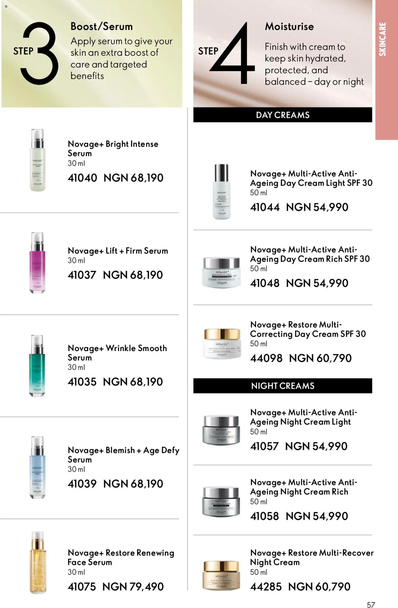 Oriflame Catalogue 2/2026 valid from 01.04.2026 | Page: 57 | Products: Cream