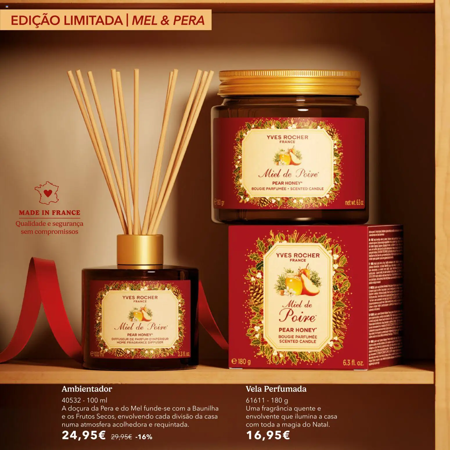 Yves Rocher Catálogo de natal │ válido de 21/10/2026 | Página: 6 | Produtos: Baunilha, Fragrância, Ambientador, Mel