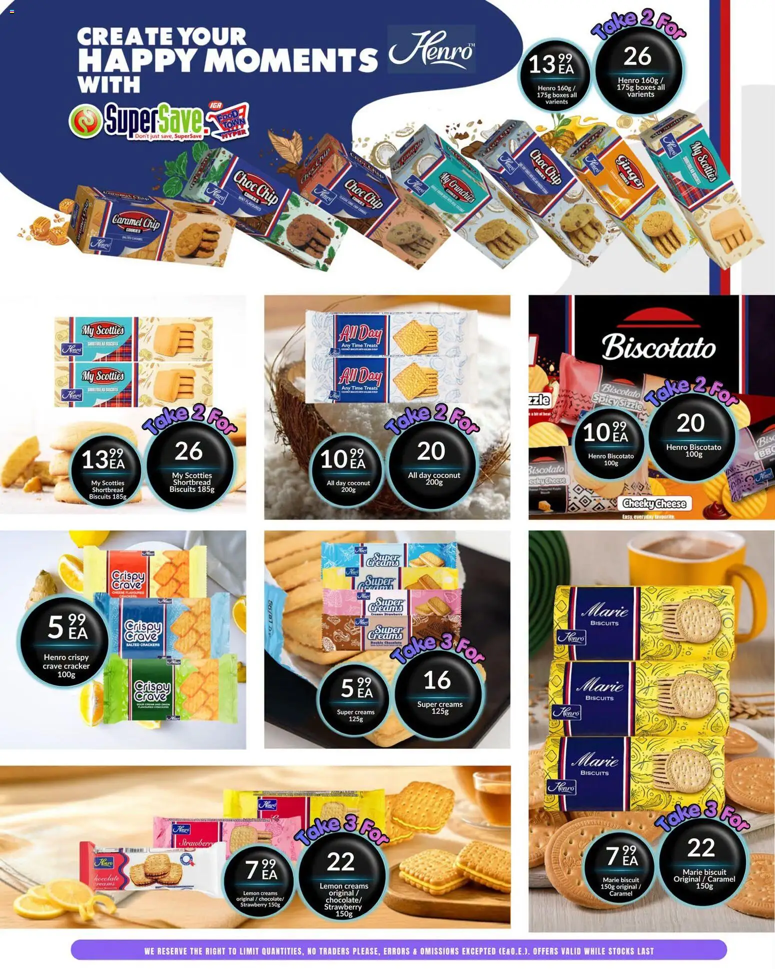 New Super Save catalogue – valid from 20/08/2026 | Page: 1 | Products: Cheese, Biscuits, Lemon, Caramel